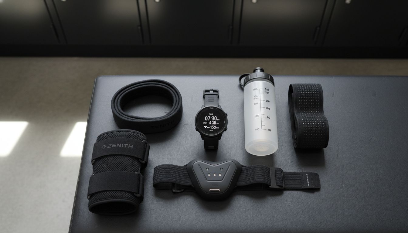 running gear flatlay