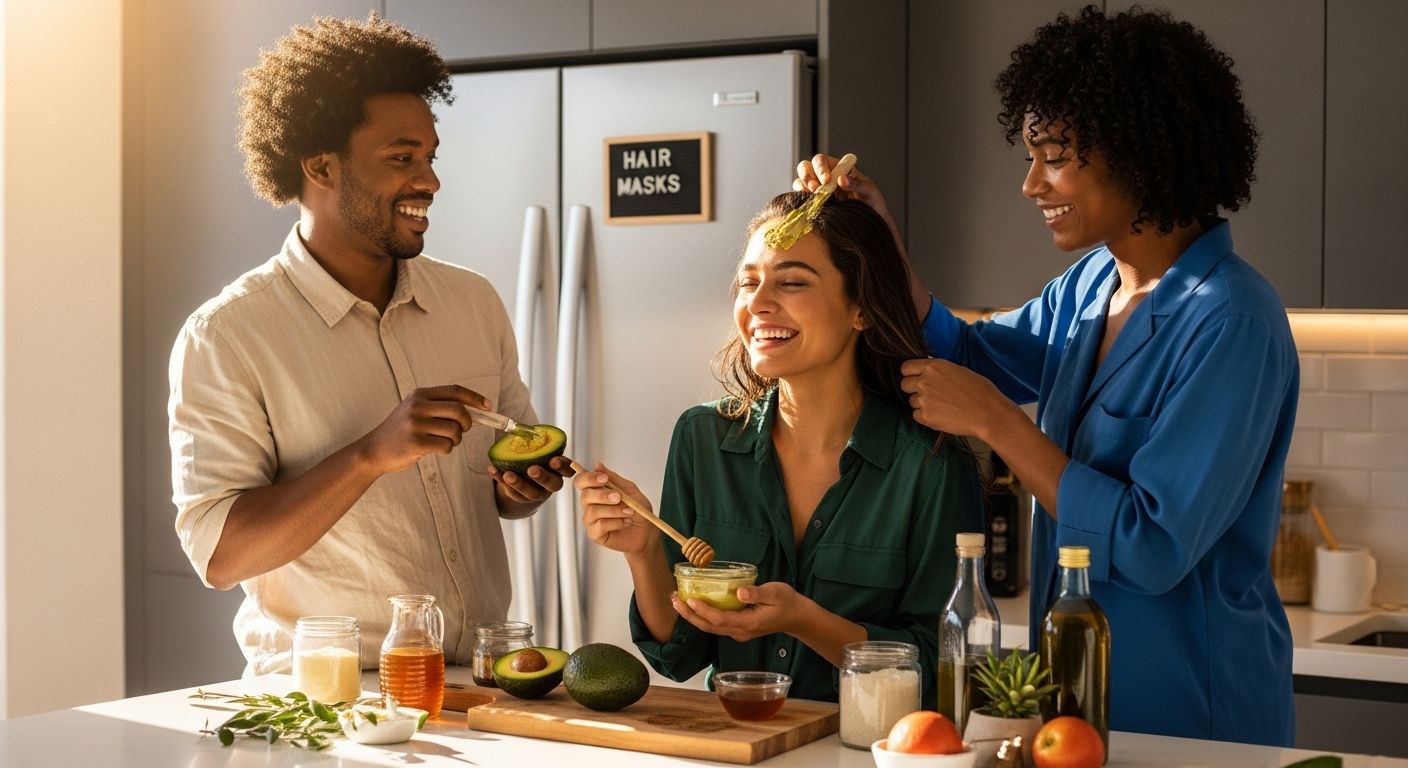 hair masks natural remedies