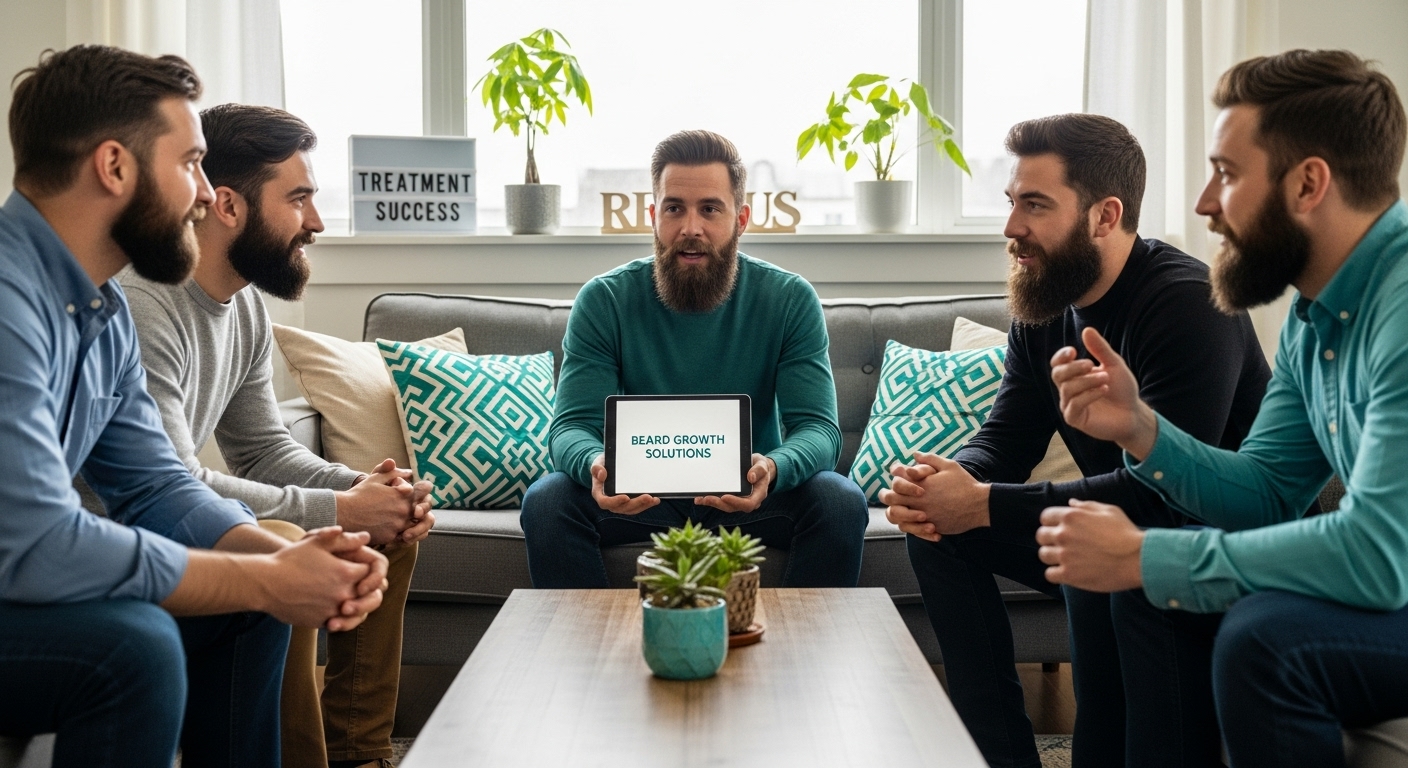 beard regrowth support