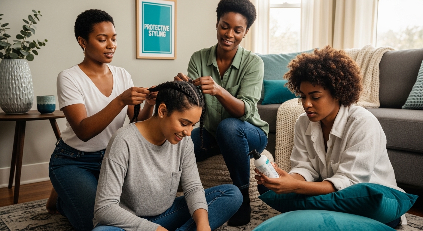 protective styling hair