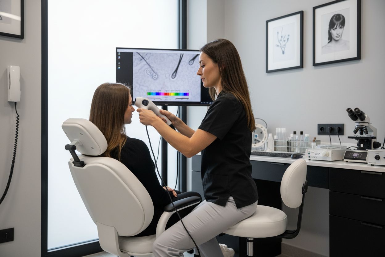 trichoscopie analyse capillaire