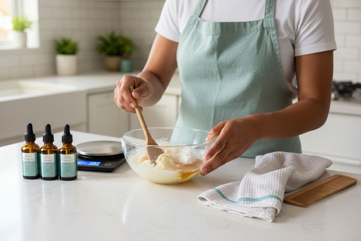 homemade shea butter treatment