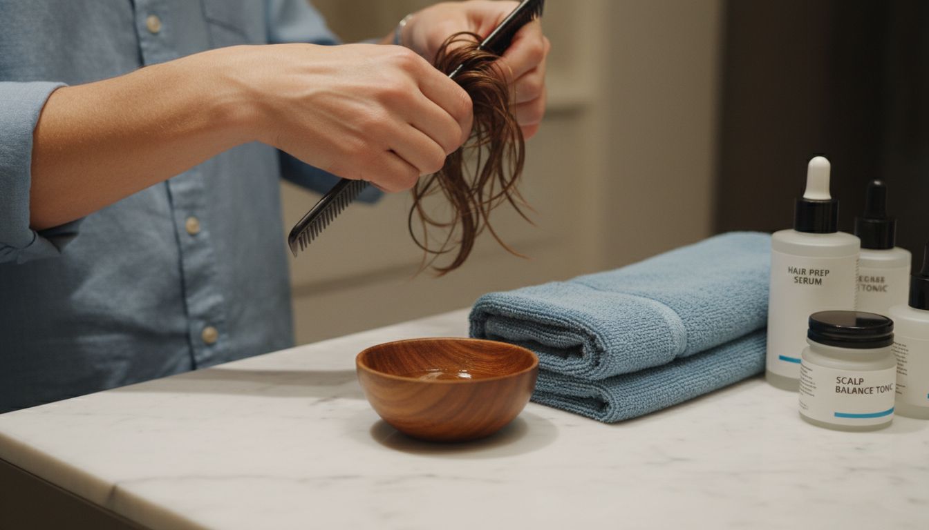 hair oil preparation