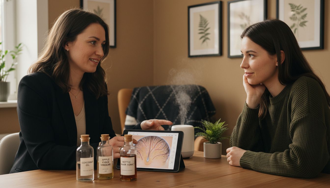 Hausmittel Haarausfall Beratung