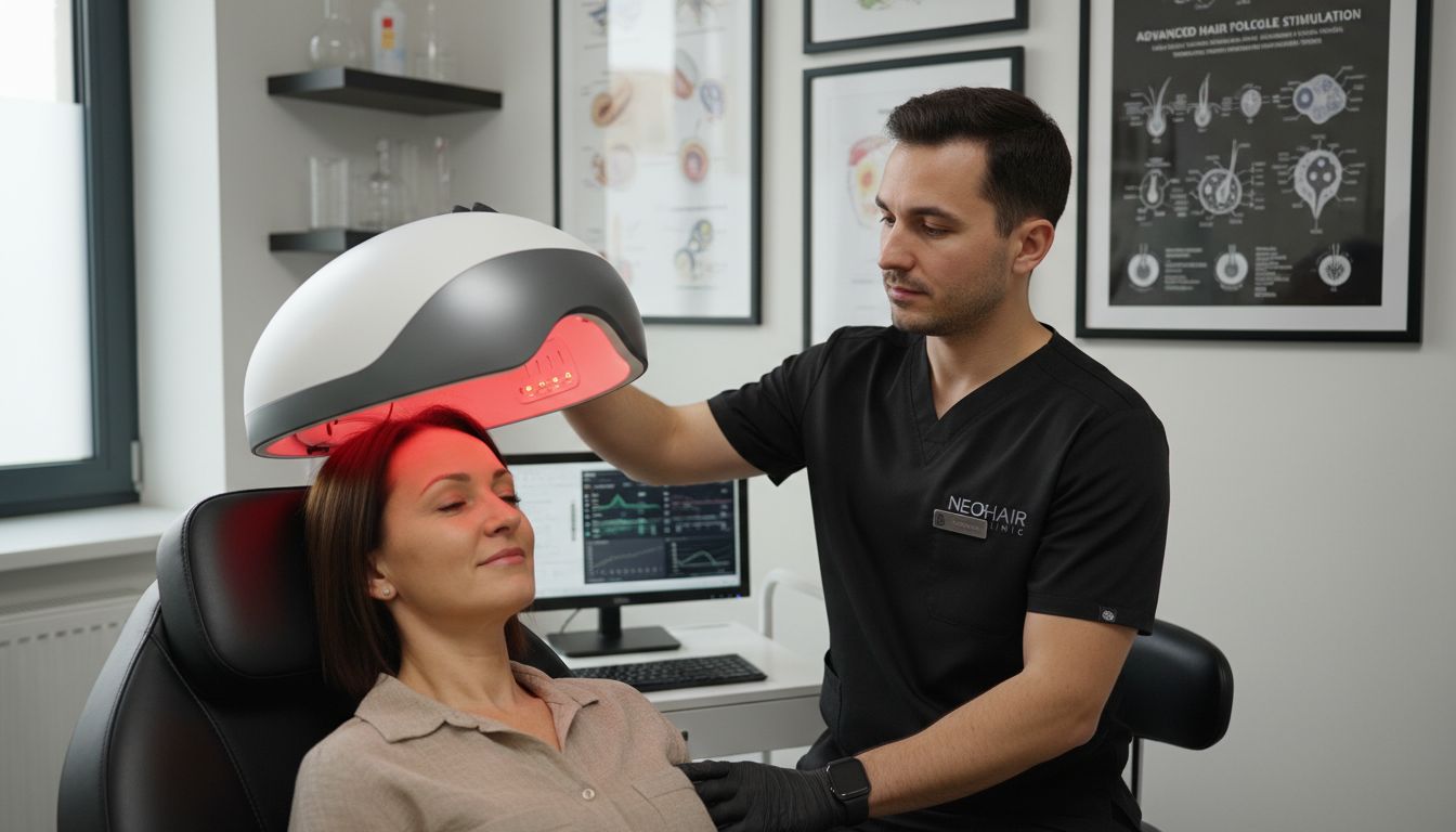 photobiomodulation hair clinic