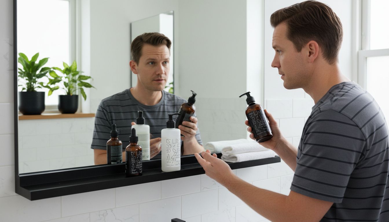 Männer Haarpflege Alltag