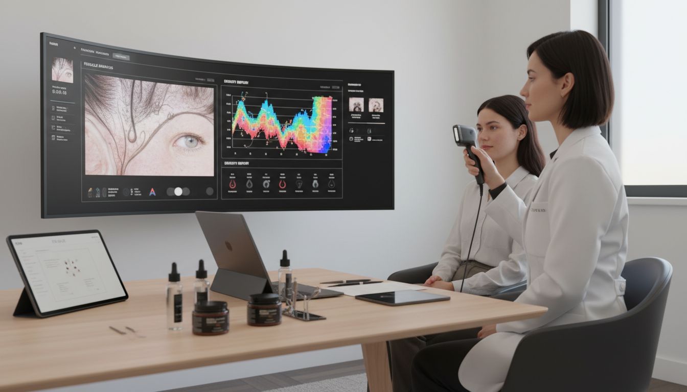 análisis digital cabello