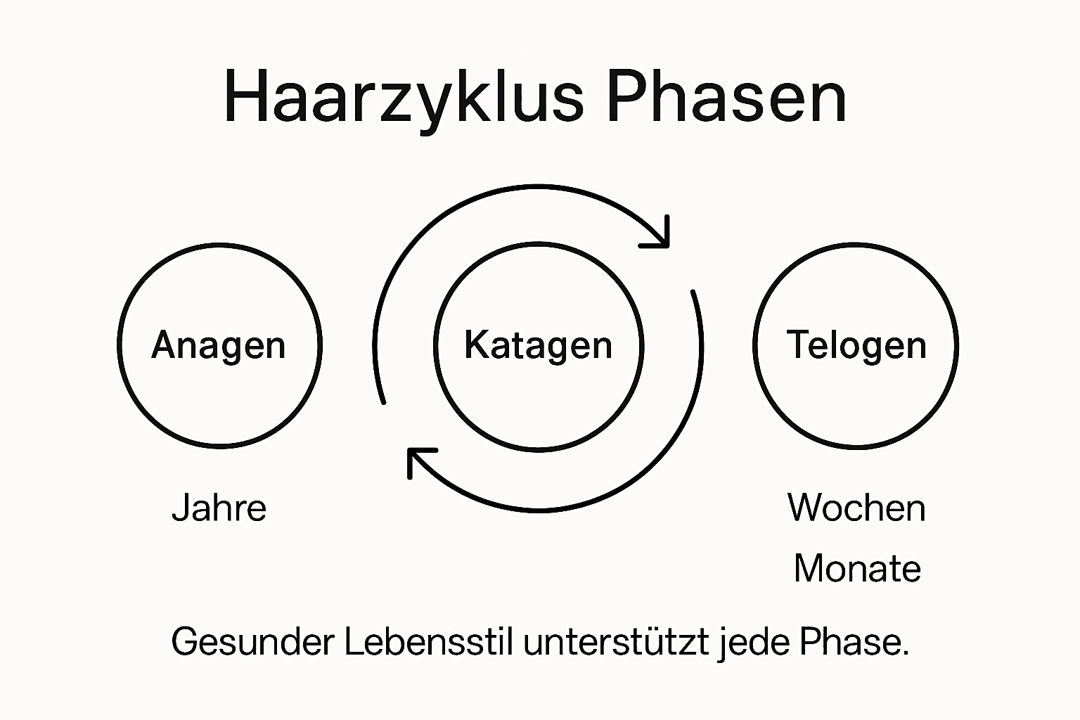 Übersicht zum Haarwachstumszyklus: Alle Phasen im Überblick und wie lange sie dauern