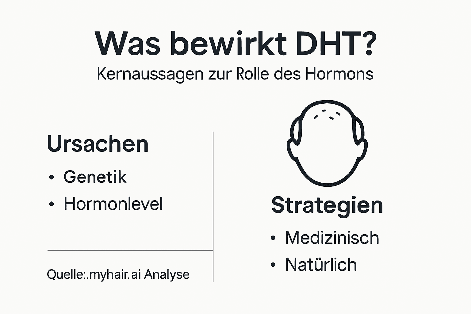 Übersicht: Ursachen und Behandlungsmöglichkeiten von DHT