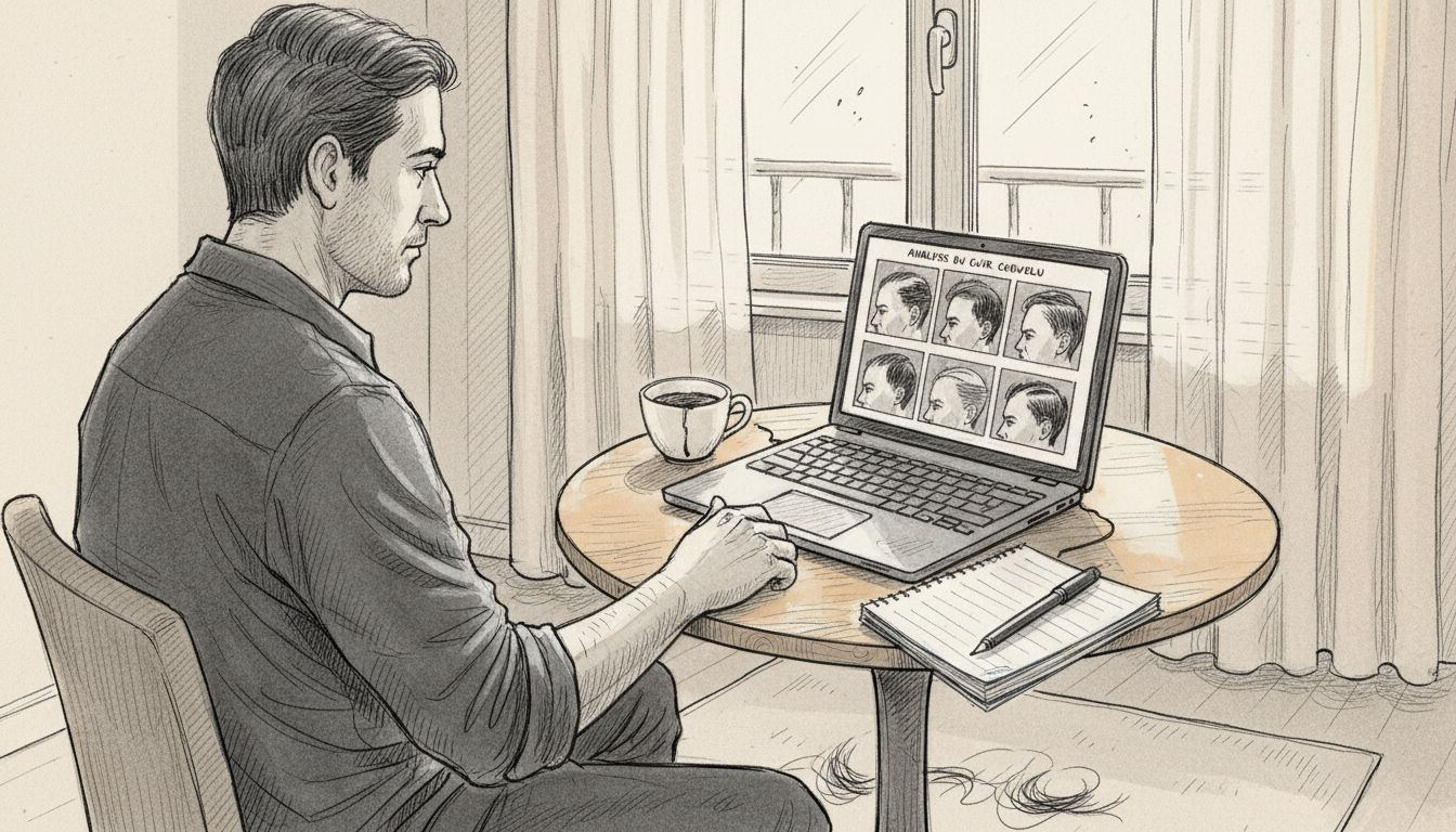 Diagnostic capillaire réalisé grâce à la technologie numérique