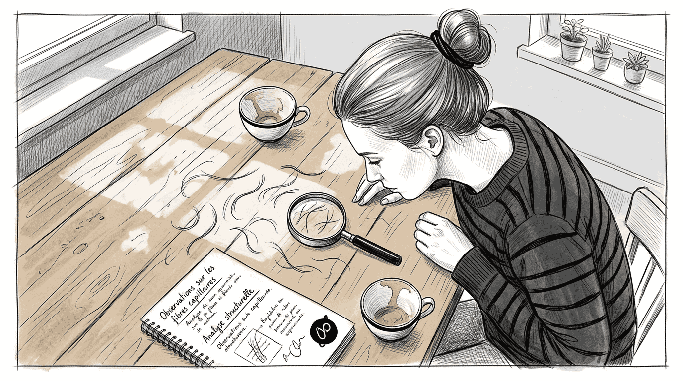 Observation des différentes phases des cheveux à domicile à partir d’échantillons