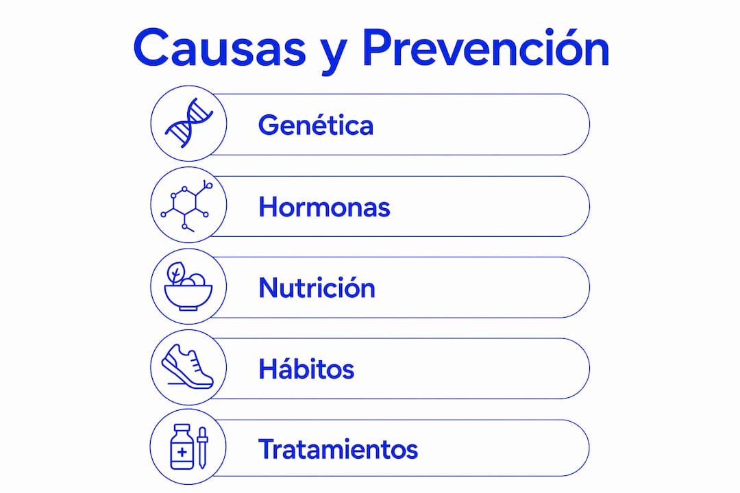 Guía visual sobre las principales causas del cabello fino y cómo prevenirlo: pasos esenciales para mantener un pelo saludable