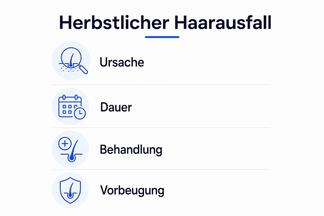 Herbstlicher Haarausfall: Ursachen erkennen und wirksame Tipps für gesundes Haar