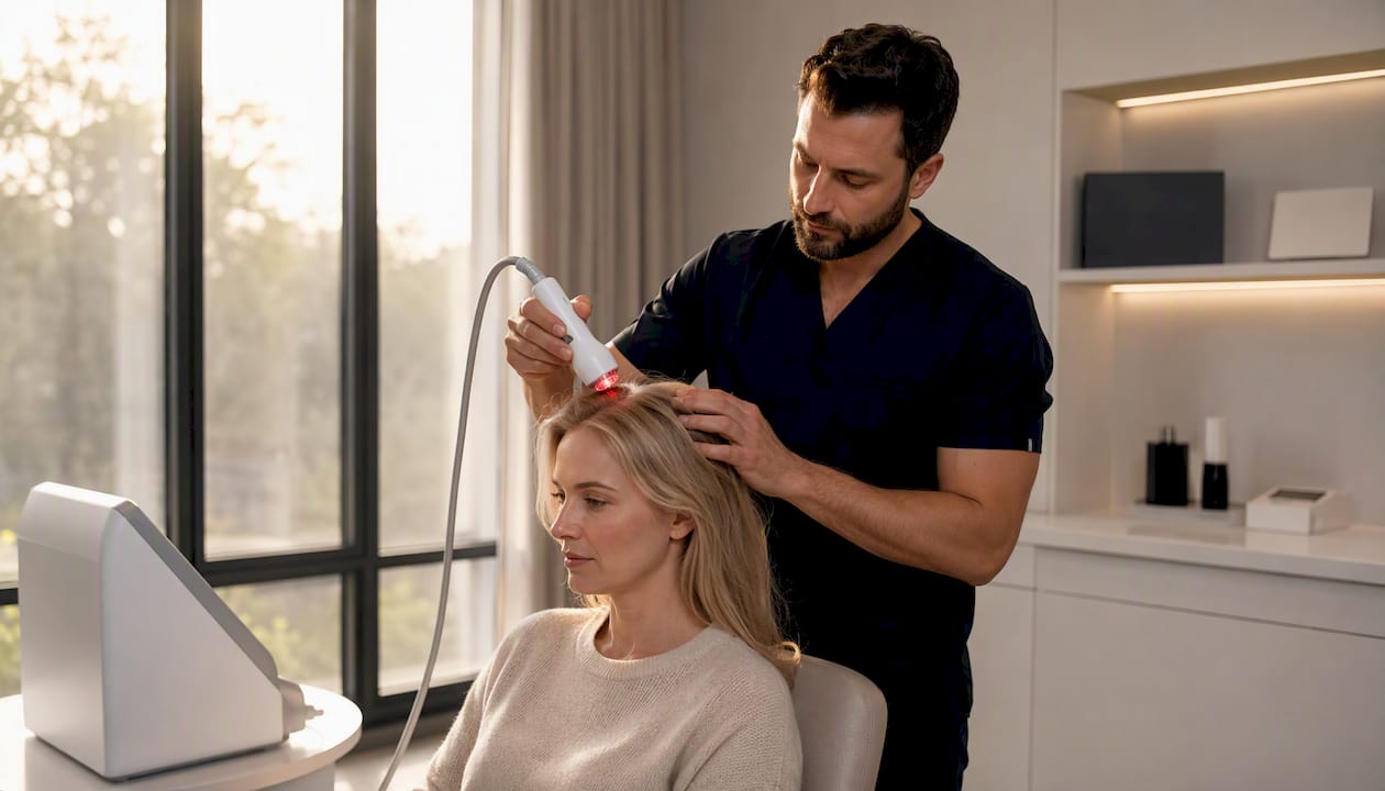 Haarausfall gezielt mit Diodenlaser in der Fachklinik behandeln