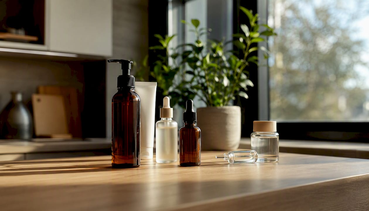 Amplia gama de productos para combatir la caída del cabello disponibles en el baño
