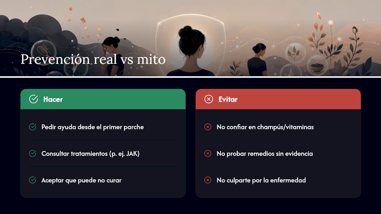 Lo que la conventional wisdom se equivoca sobre la prevención — overview diagram