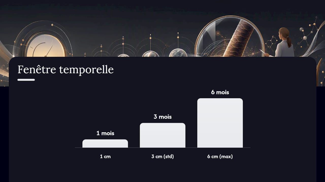 Comment interpréter la fenêtre temporelle des résultats ? — overview diagram