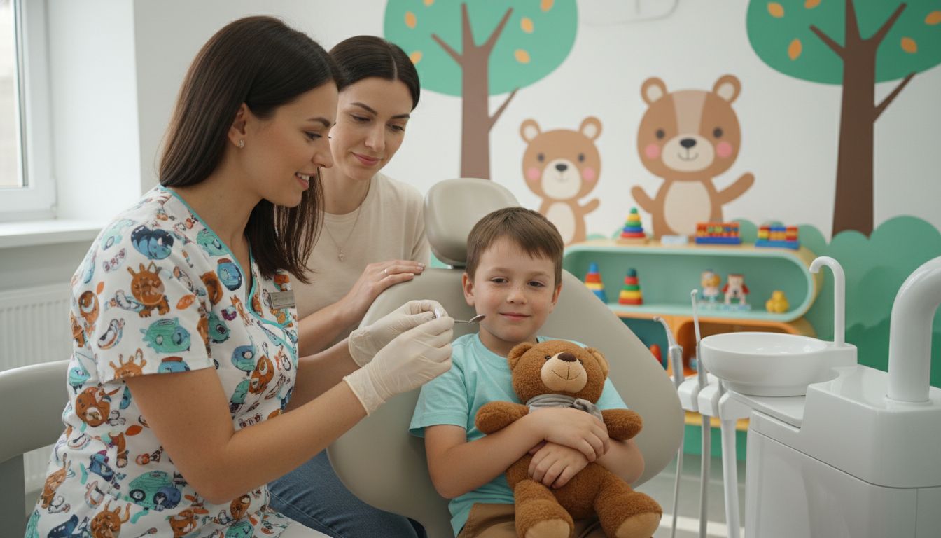 consultație stomatologică copii