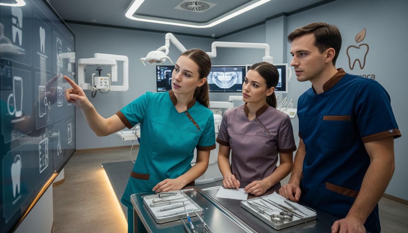 echipă stomatologică clasare