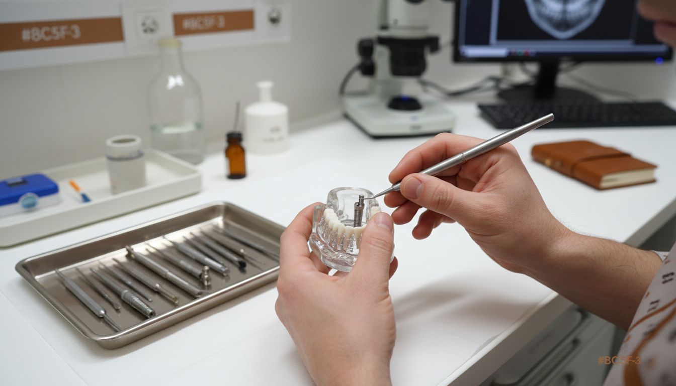 procedura implant dentar copil