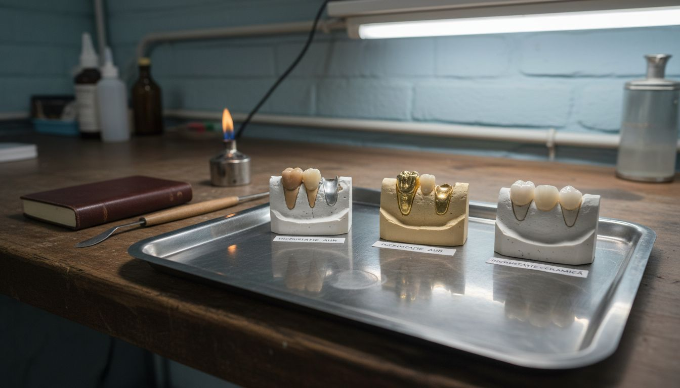 Analiză comparativă a trei tipuri de incrustații dentare realizată pe modele stomatologice