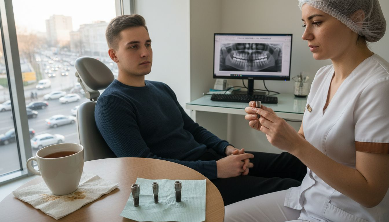 Prezentarea variantelor de implanturi dentare disponibile pentru pacienți