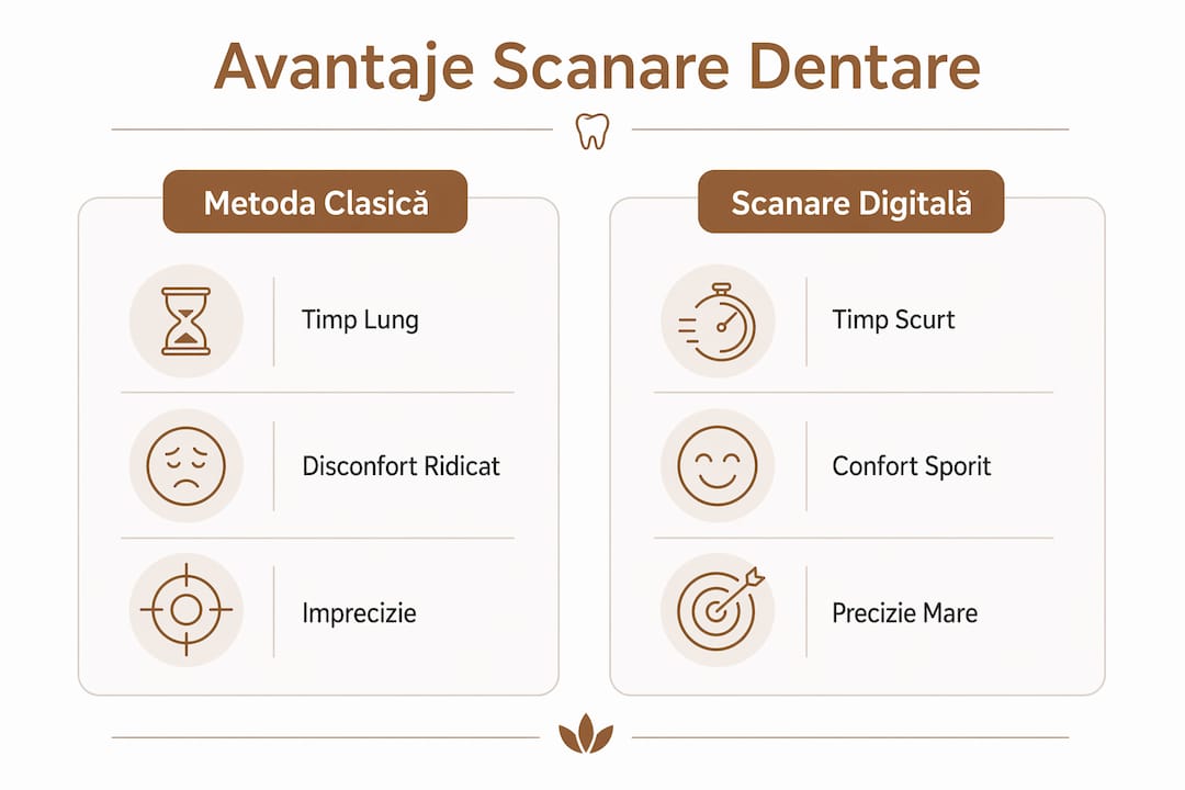 Diferențele dintre scanarea digitală și tehnicile clasice