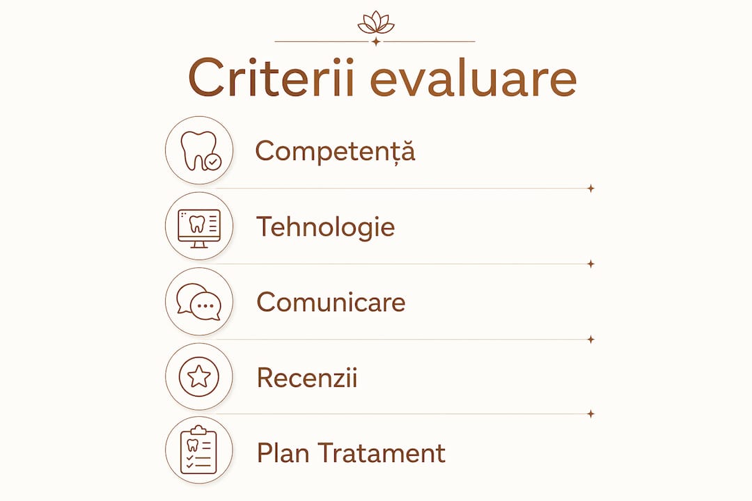 Infografic: Etapele evaluării unui cabinet stomatologic