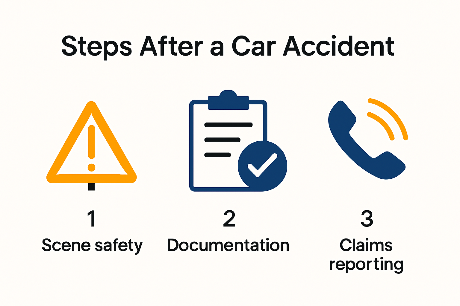 Five essential steps for car repairs after accident