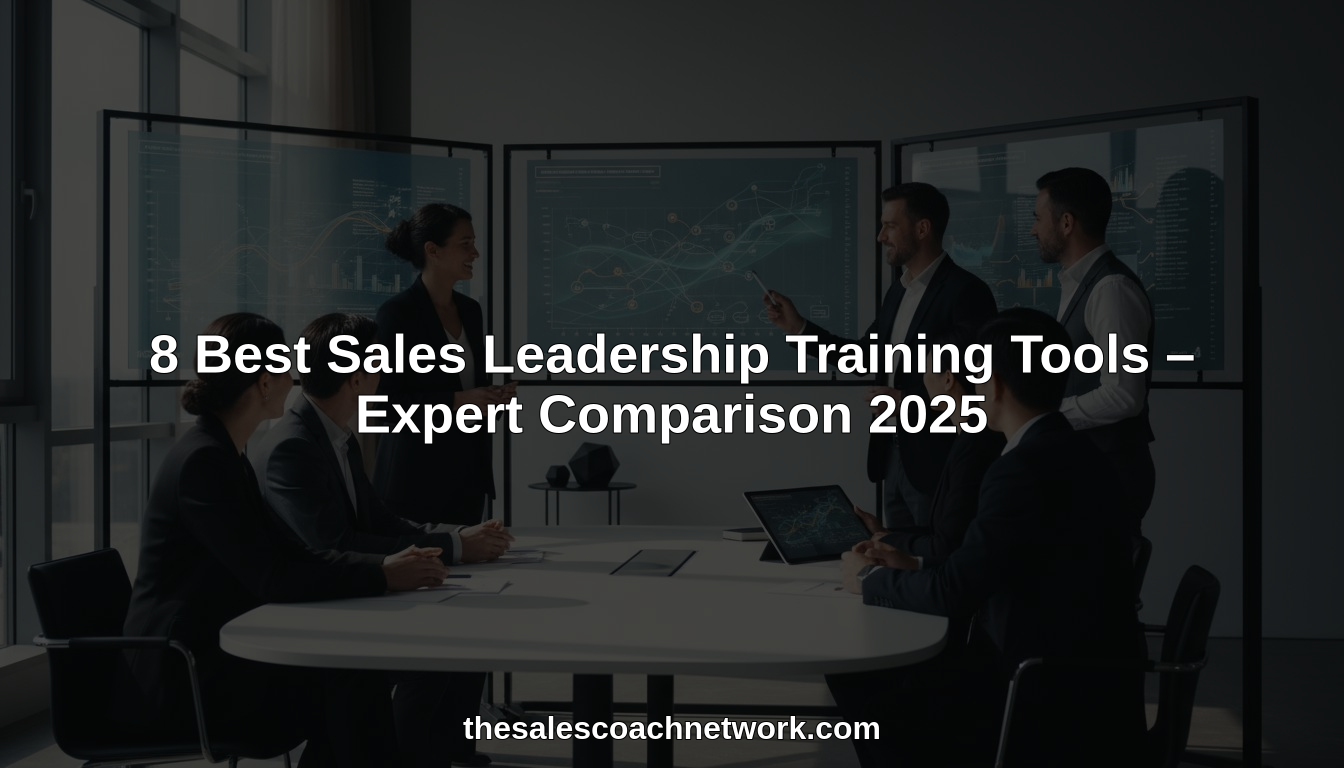 sales leadership training tools hero header image