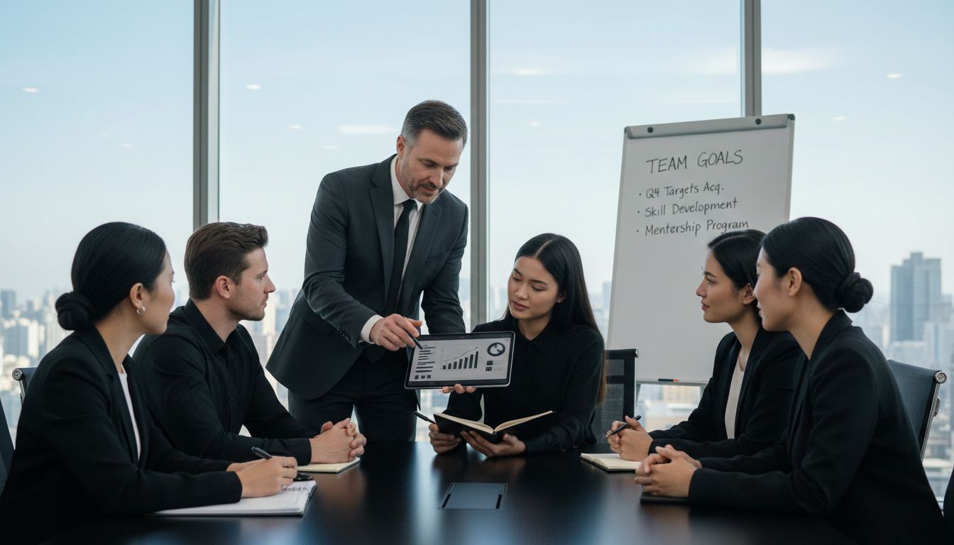 manager coaching team