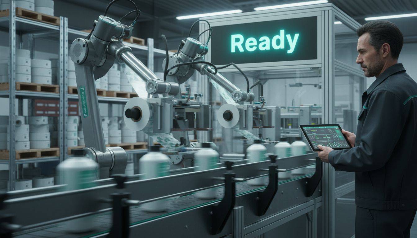 Automated labelling line increases productivity