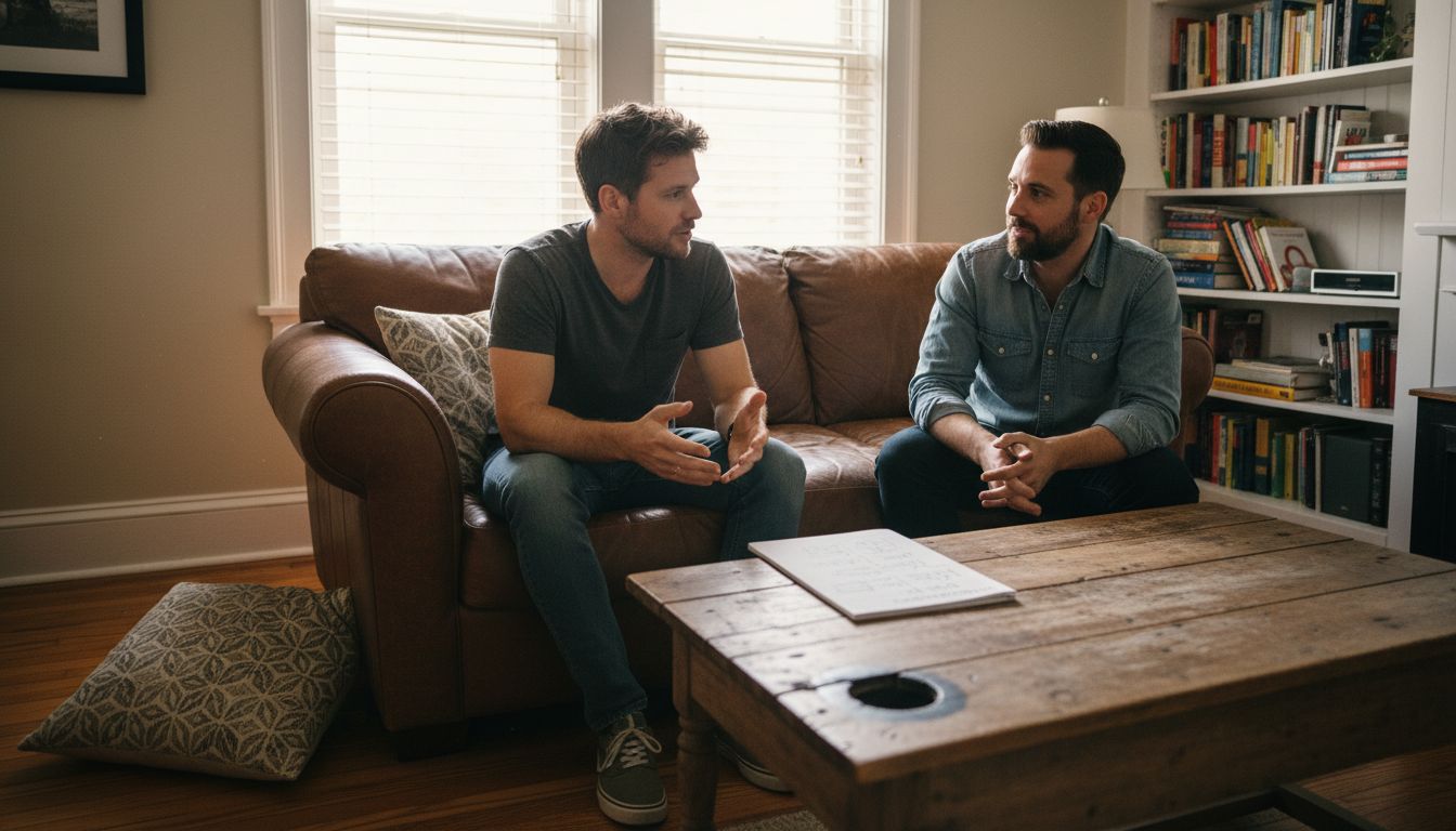 Coaching session on resilient mindset at home