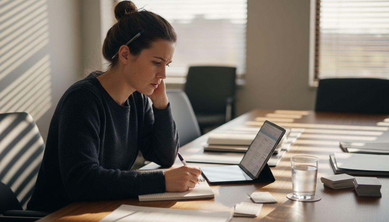 Sales consultant diagnosing client business needs