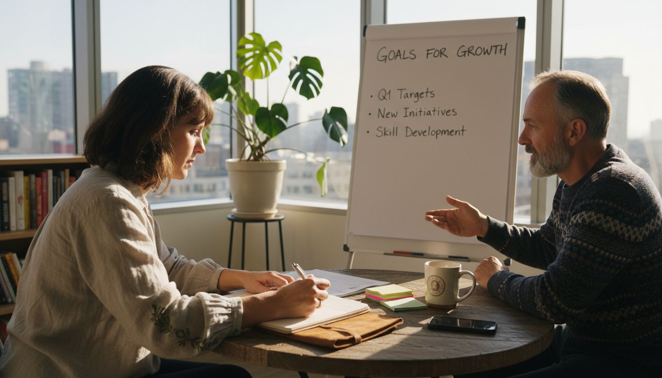 Coaching session focused on life balance