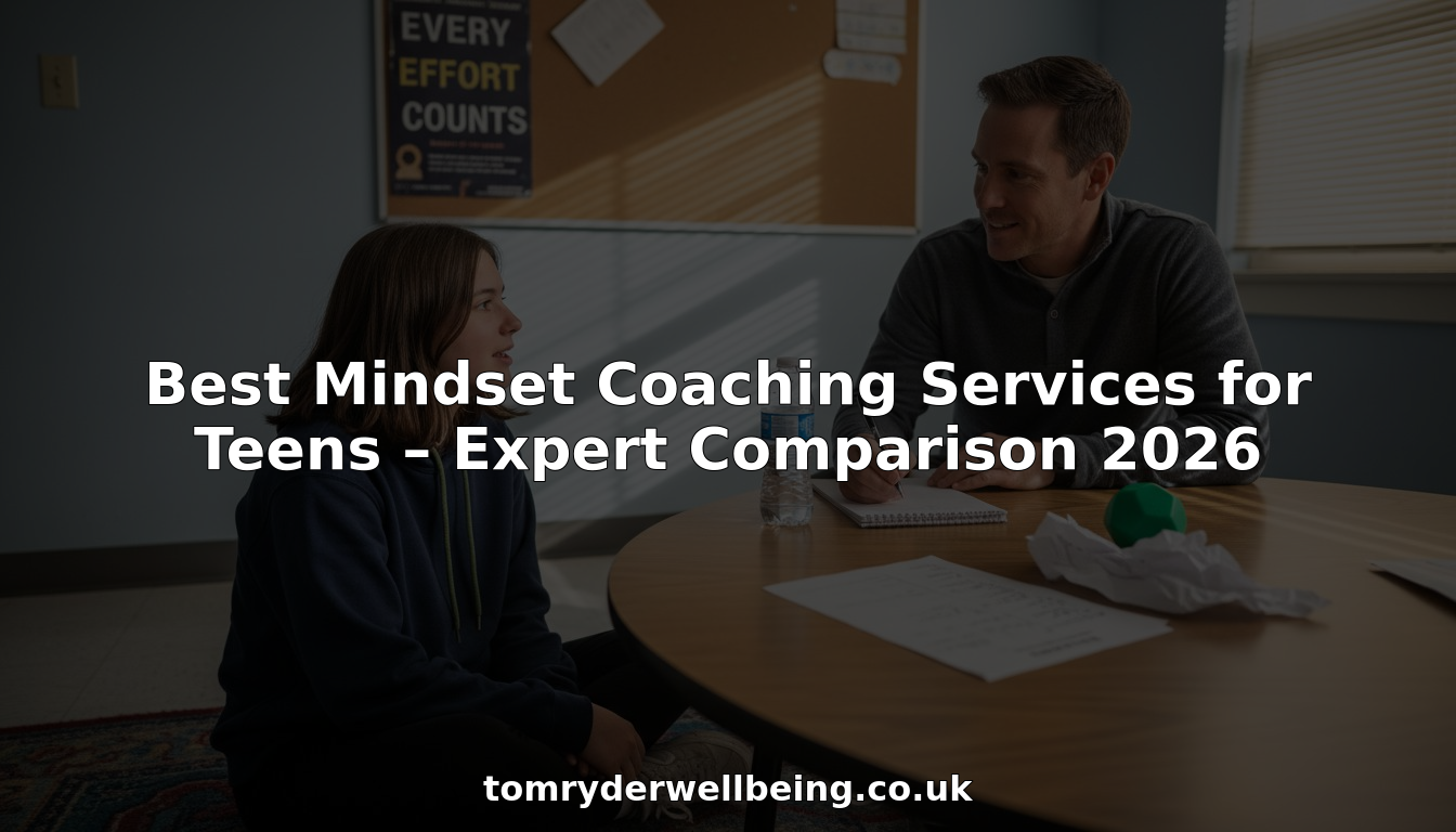Teen and coach in informal mindset coaching session