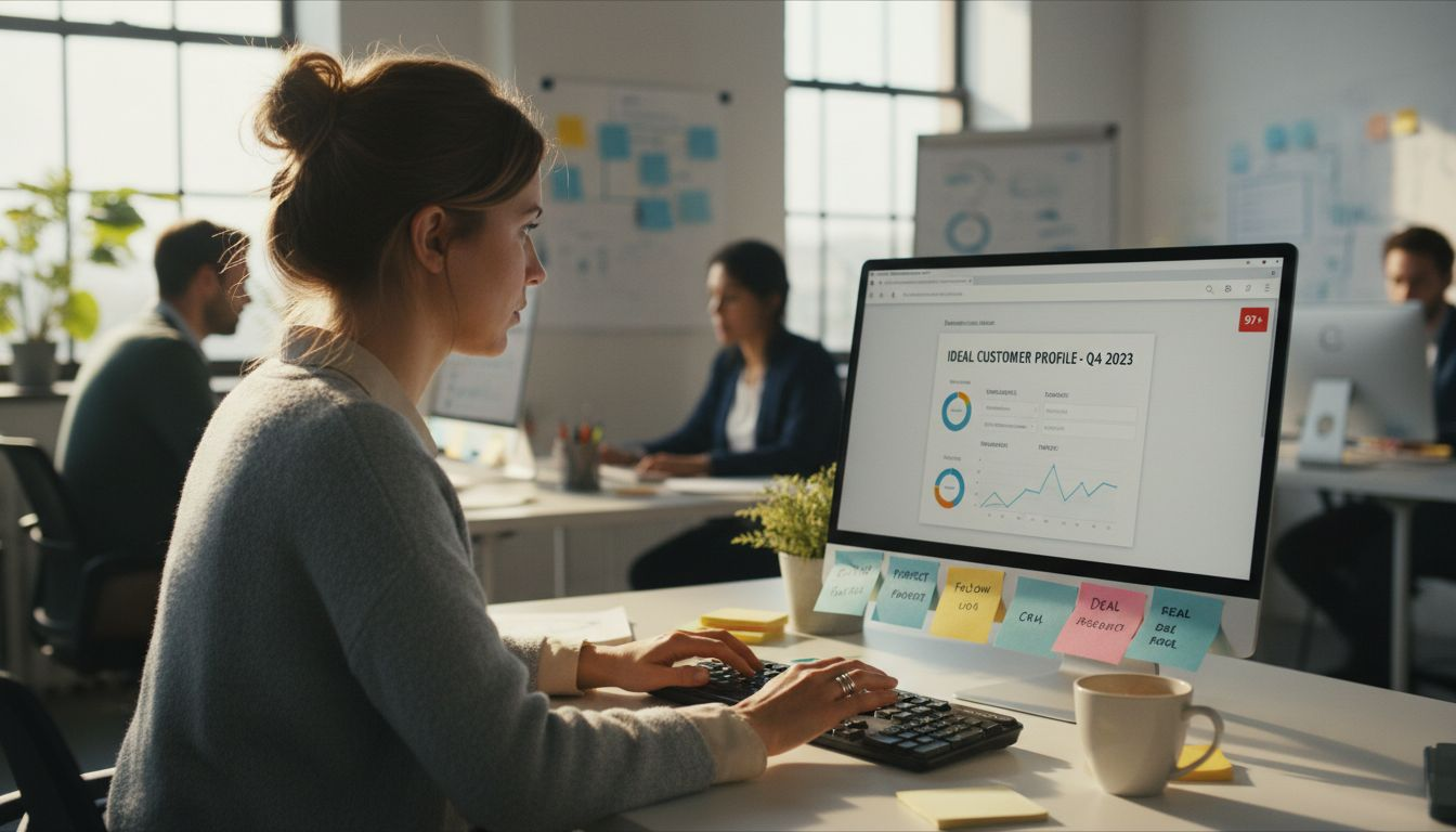 Sales analyst building customer profile