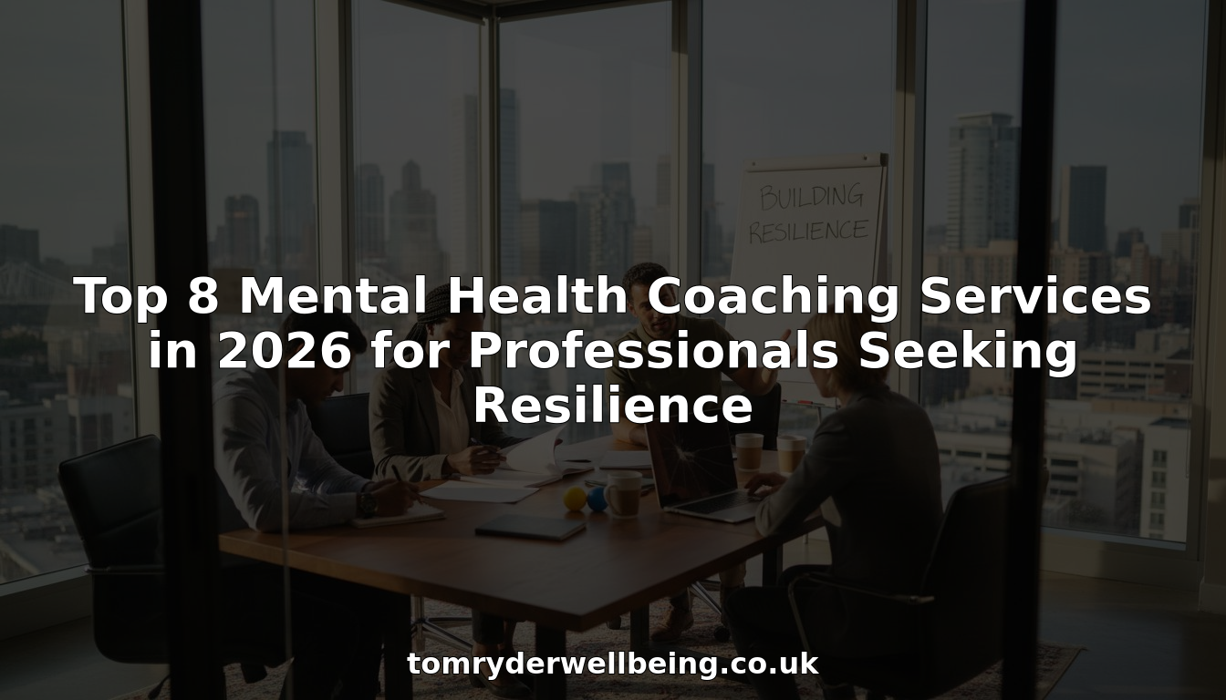 Professionals collaborating in resilience coaching session