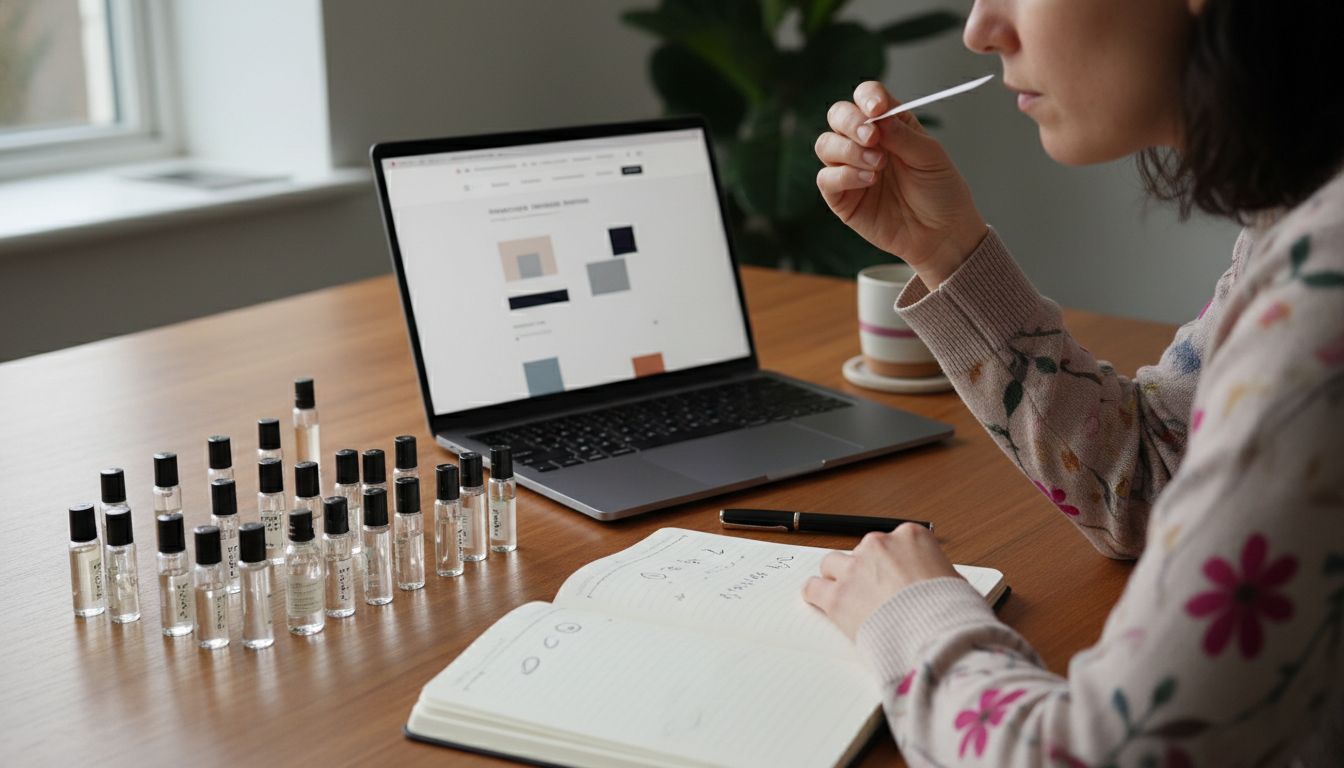 analiza próbek perfum