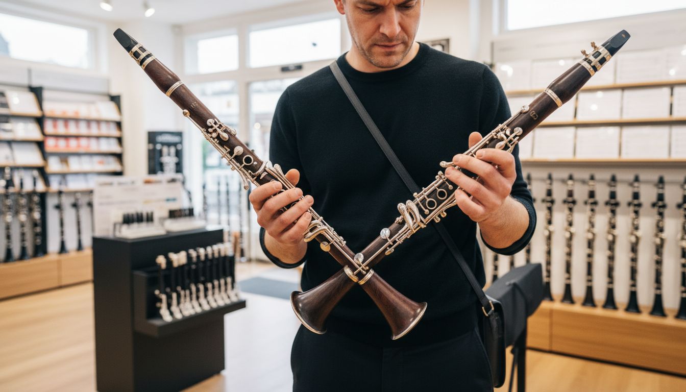 clarinet comparison hands
