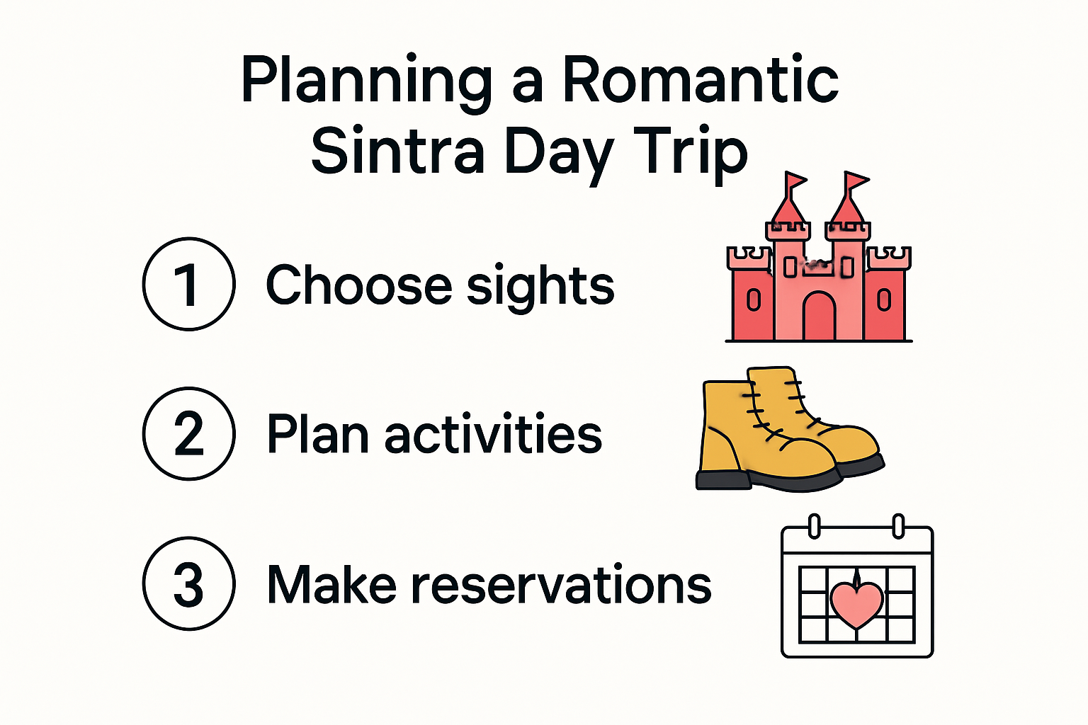 Guide to planning a romantic Sintra day trip.