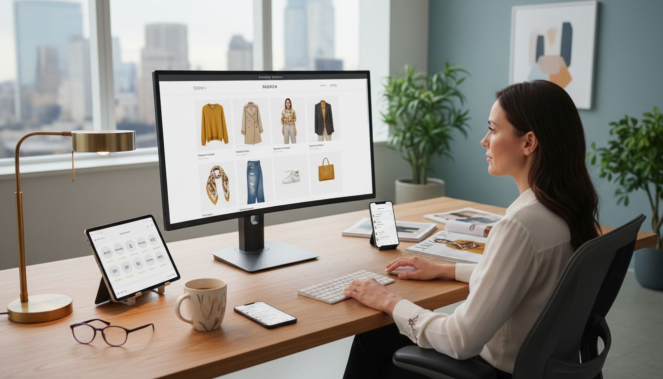 fashion ecommerce workspace