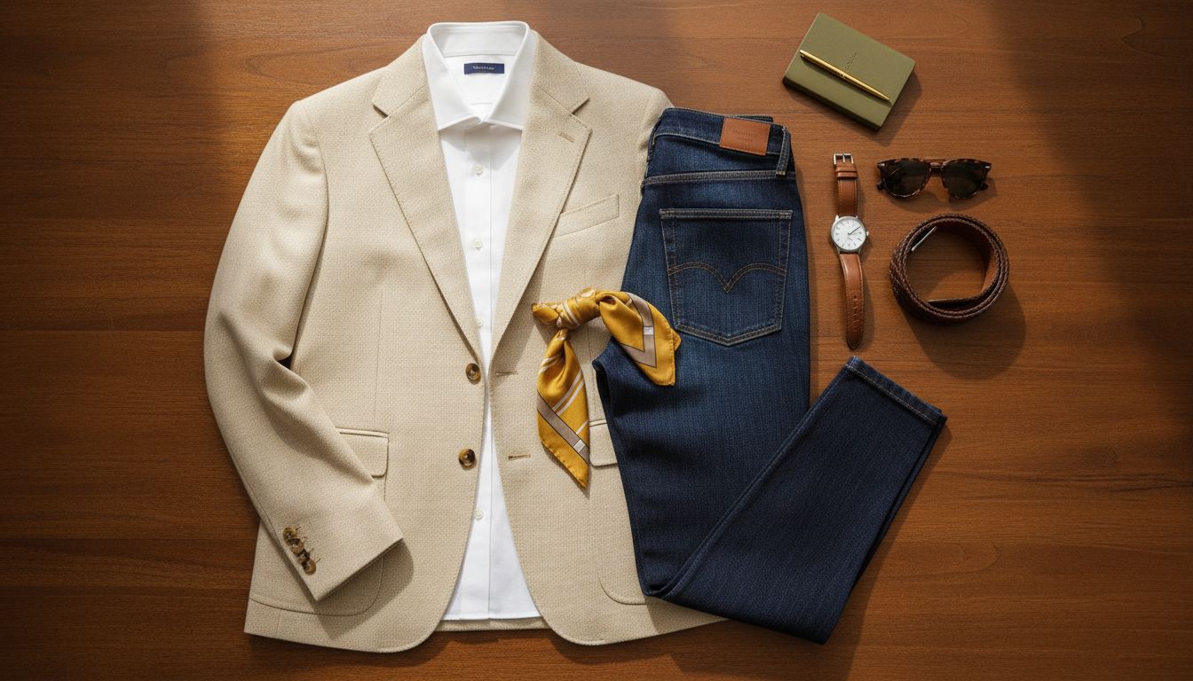 Key Pieces Outfit Flatlay