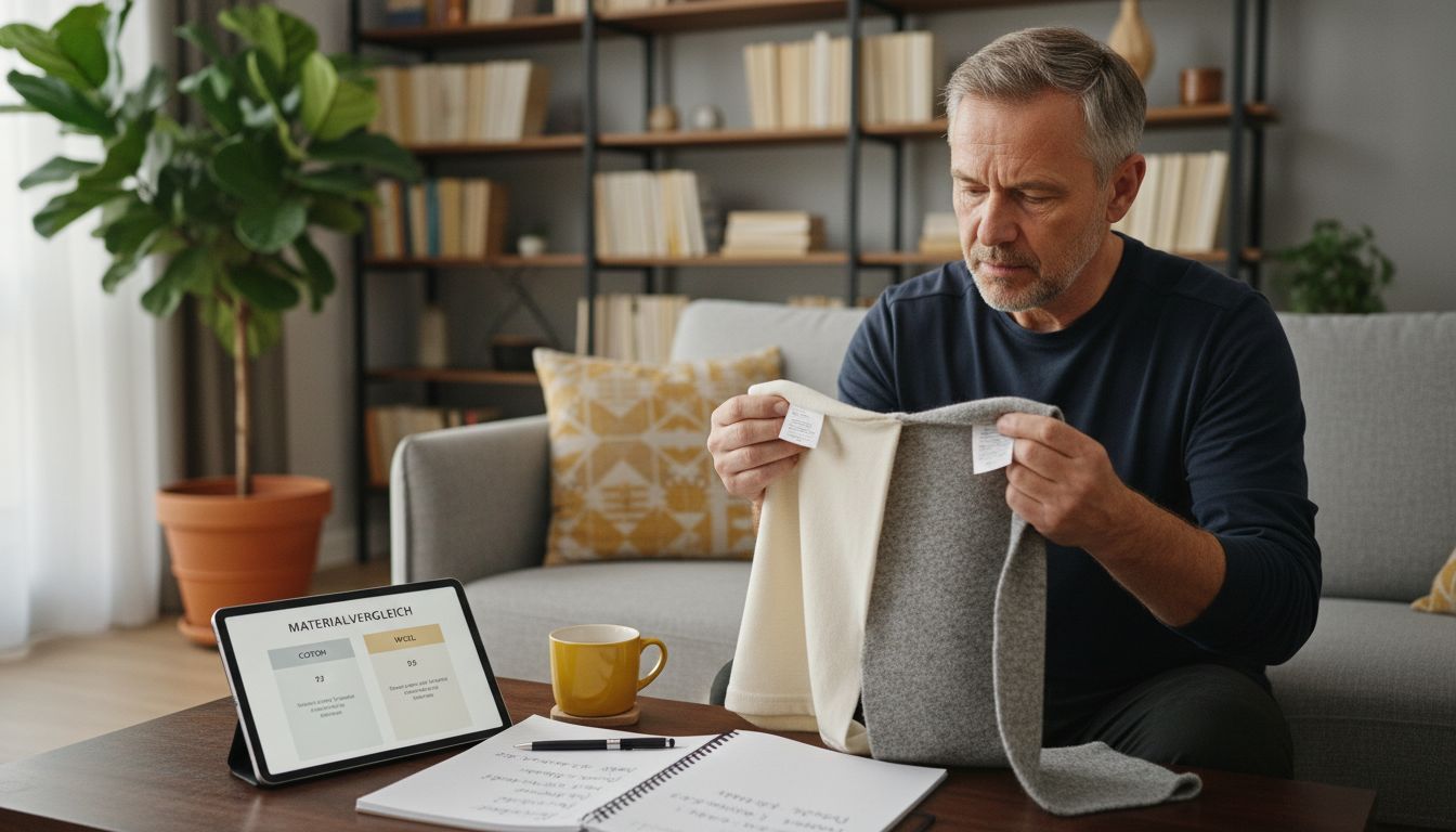 Materialvergleich Pullover Alltag