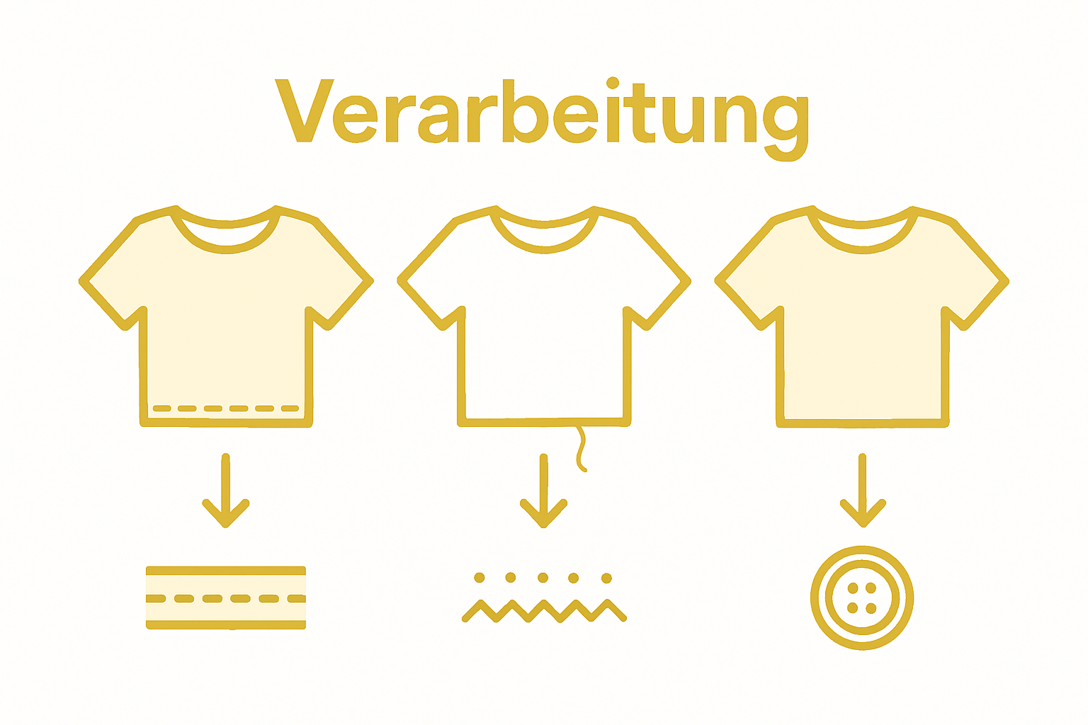 Übersicht: Checkliste zur Qualitätsprüfung von Kleidung