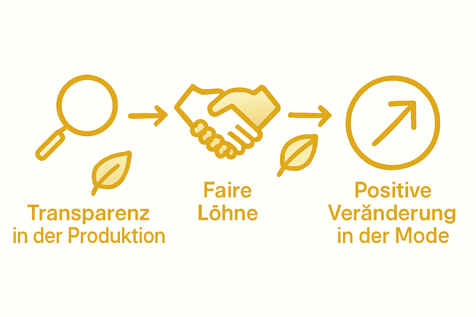 Vergleichende Übersicht: Ziele der Fashion Revolution auf einen Blick