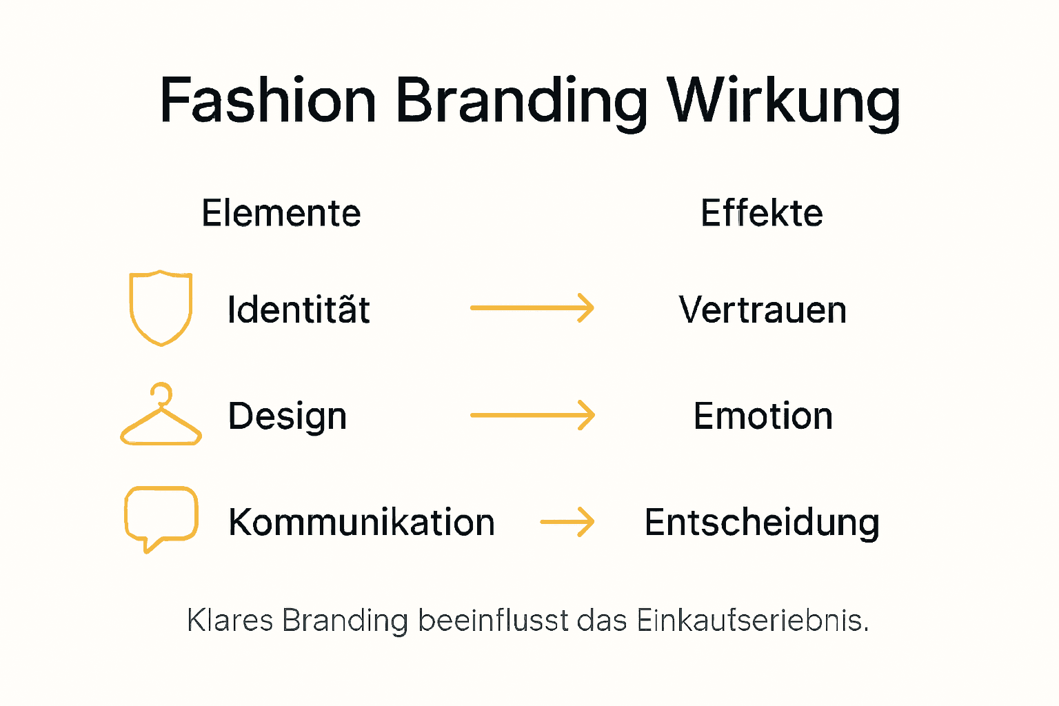 Mit dieser Infografik erhalten Sie einen umfassenden Einblick in die Welt des Fashion Brandings.