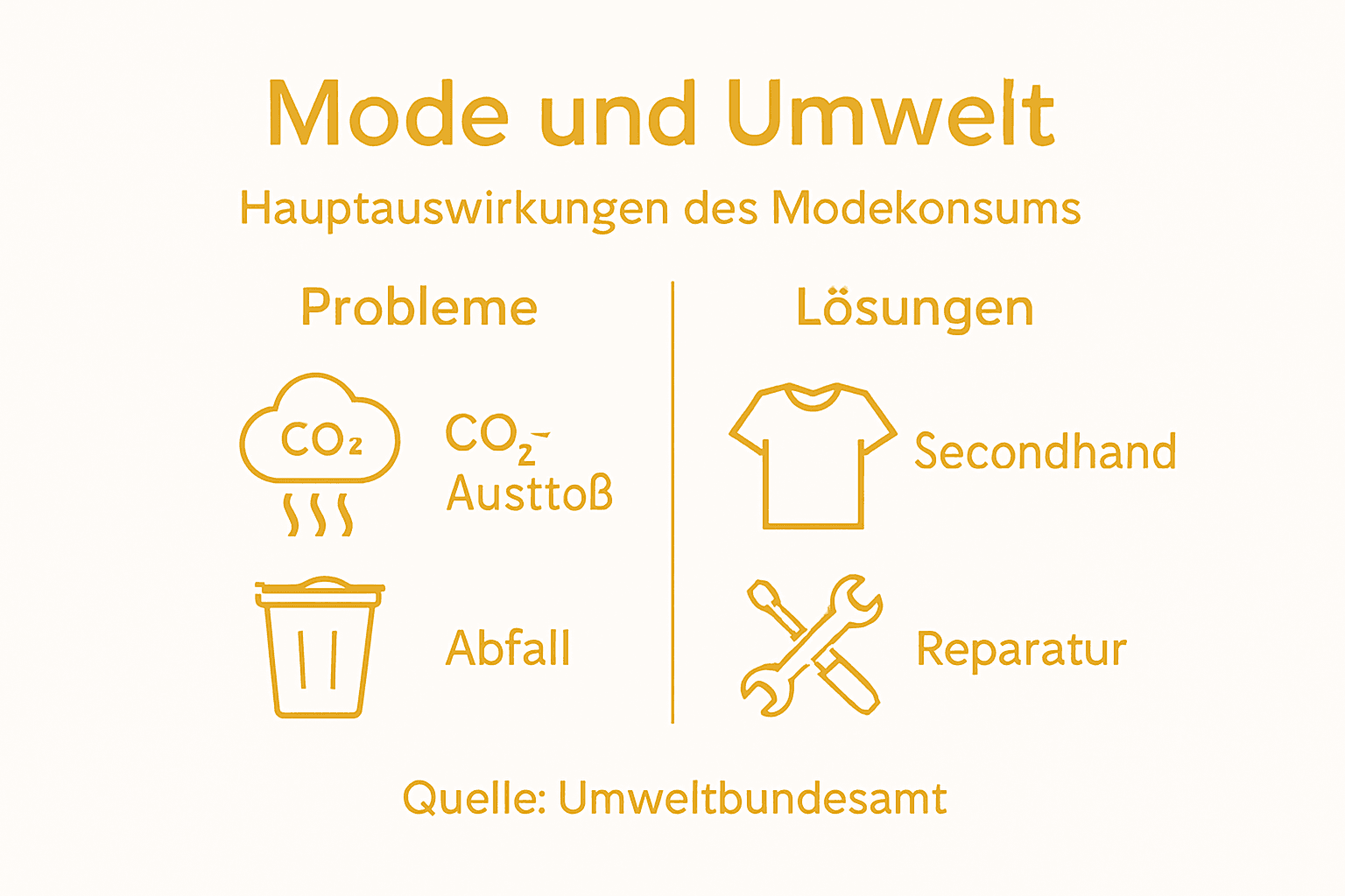 Grafik: Wie die Modebranche unsere Umwelt beeinflusst
