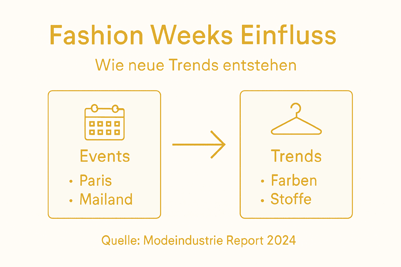 Grafik: Wie Fashion Weeks die Modewelt beeinflussen