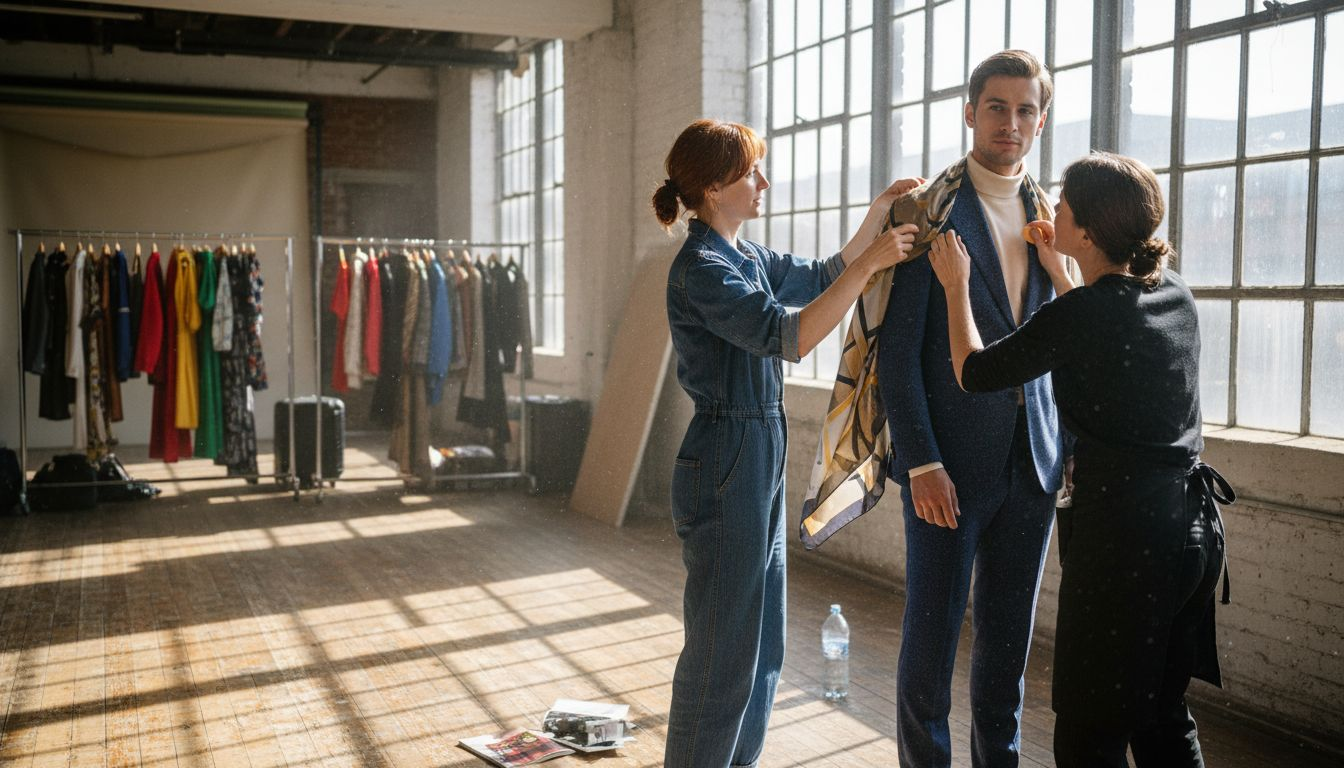 Ein Blick hinter die Kulissen: So entsteht ein Fashion-Fotoshooting mit unserem Team